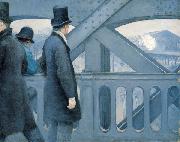 Gustave Caillebotte, On the Pont de l Europe